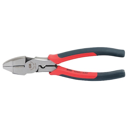 Linemans Pliers, ArmorEDGE, Pro Grade MPN:GBP-59P