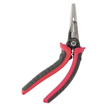 Long Nose Wire Strippers, Curved Handle MPN:GBP-60N