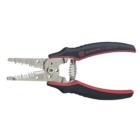 Wire Stripper, Stainless Steel, Pro Grade MPN:GESP-224