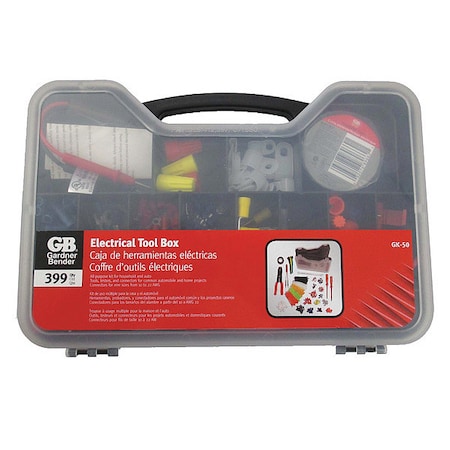 All Purpose Electrical Tool Box, 399 Pc MPN:GK-50N