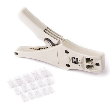 Crimp Tool, RJ-45 and RJ-11, Modular Plug MPN:GMC-2000D