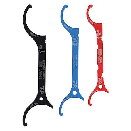 Locknut Wrench Set, 1/5