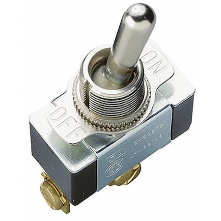 Toggle Switch, SPST, On/Off, 3/4 hp at 125 to 250V AC MPN:GSW-11