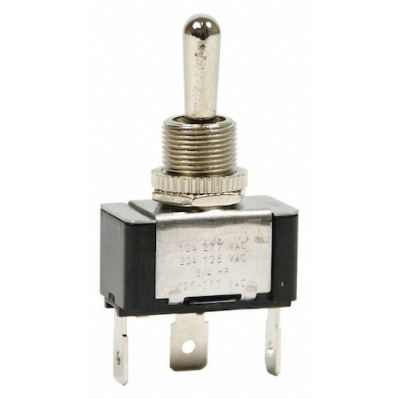 Toggle Switch, SPDT, On/Off/On, 3/4 hp at 125 to 250V AC MPN:GSW-120