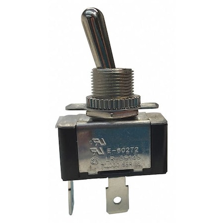 Toggle Switch, SPST, On/Off, 3/4 hp at 125 to 250V AC MPN:GSW-121