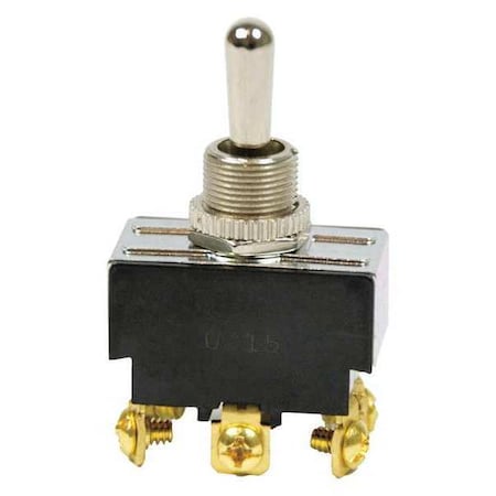 Toggle Switch, DPDT, Momentary On/Off/Momentary On, 1-1/2 hp at 125 to 250V AC MPN:GSW-123