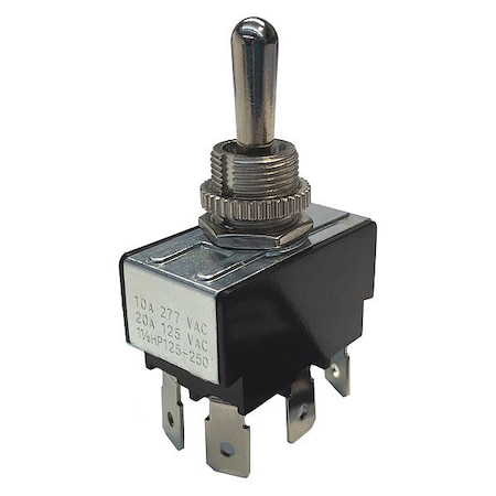 Toggle Switch, DPDT, On/Off/On, O-Ring MPN:GSW-126
