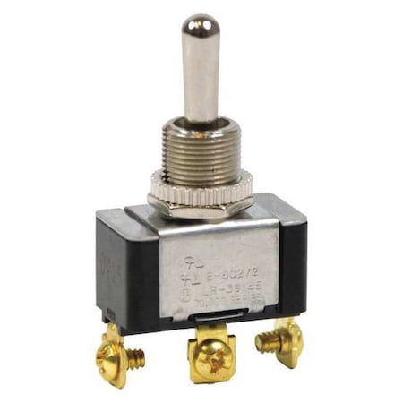 Toggle Switch, SPDT, On/Off/On, 3/4 hp at 125 to 250V AC MPN:GSW-13