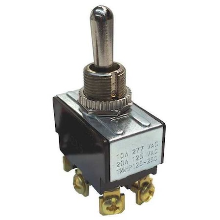 Toggle Switch, DPDT, On/Off/On, 1-1/2 hp at 125 to 250V AC MPN:GSW-16