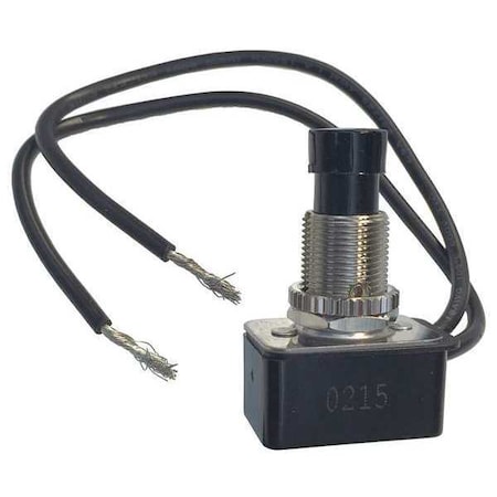 Switch, Push On/Off, SPST, 10A, 125VAC MPN:GSW-21