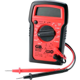 Gardner Bender Digital Multimeter 4 Func 14 Range Manual GDT-3190