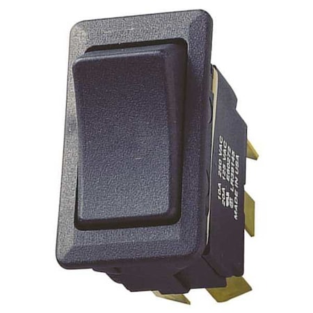 Rocker Switch, SPST, Red Lighted MPN:GSW-49