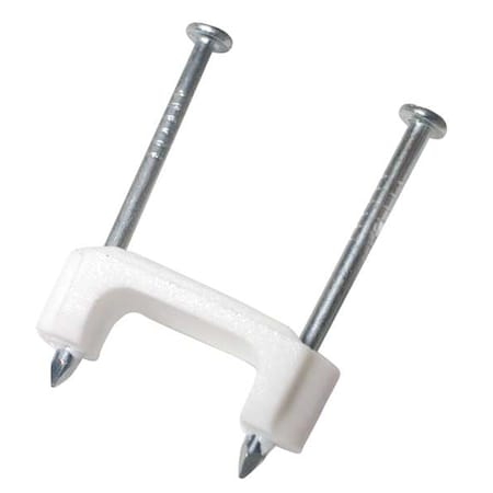 Cable Staples, Plastic, Steel, 100 PK MPN:PS-175