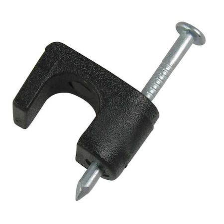 Cable Staples, Plastic, Steel, 100 PK MPN:PSB-100