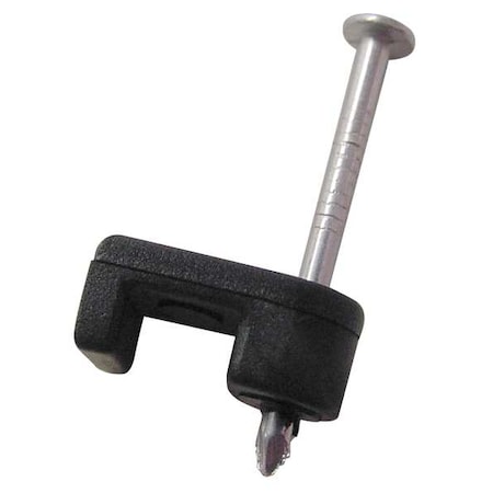 Cable Staples, Plastic, Steel, 25 PK MPN:PSB-1600T