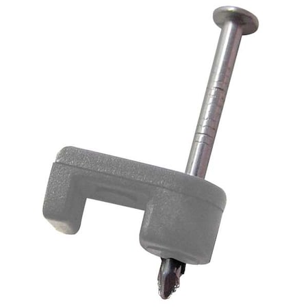 Cable Staples, Plastic, Steel, 15 PK MPN:PSG-15