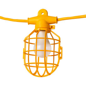 Bergen Industries Temp Light String 14/2 100' 15A Male & Female LED Included GL100142STK