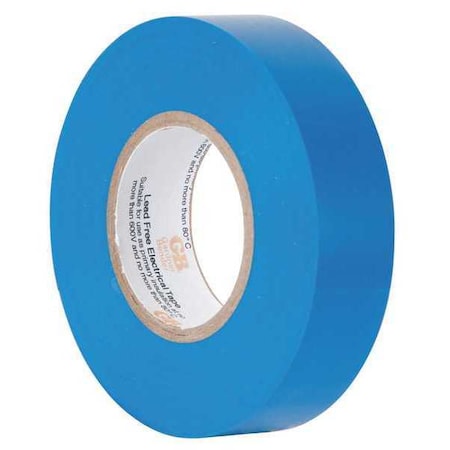 Electrical Tape, Roll, Blue, 66 ft. MPN:GTB-667P
