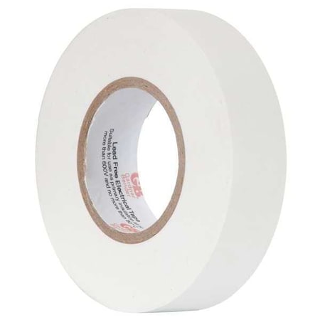 Electrical Tape, White, Puck MPN:GTW-667P