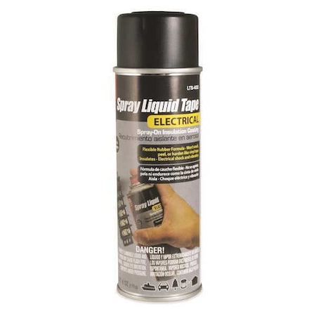 Spray Liquid Tape, Black MPN:LTS-400