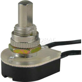 Gardner Bender GSW-24 Nickel Push O/F SPST 6a 125vac Wired GSW-24