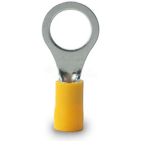 Gardner Bender 10-106 Ring Terminal 12-10 Awg Stud Size 8-10 Yellow - 50 pk. 10-106