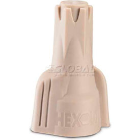 Gardner Bender 16-1H1L Hex-Lok® Tan H1 Large Jar - 400 pk. 16-1H1L