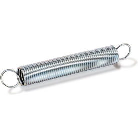 Extension Spring - 0.25 O.D. x 0.0286 Wire Dia. - MBHD - Zinc - USA - Pkg of 12 - Gardner E8C E8C