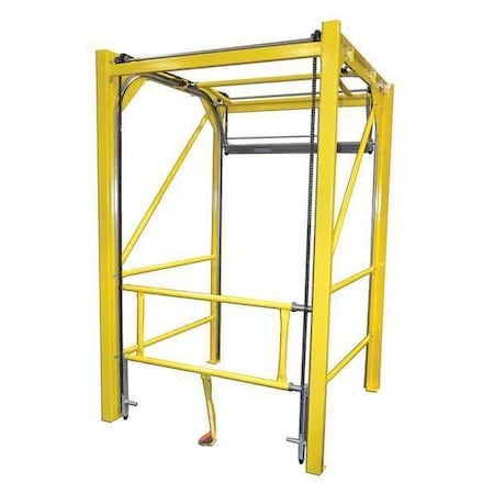 Vrtical Safety Gate, Manual, Steel, 108in H MPN:301348-6060