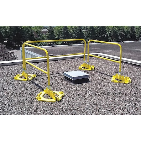 Guardrail, 10 ft. L, Steel MPN:407491S