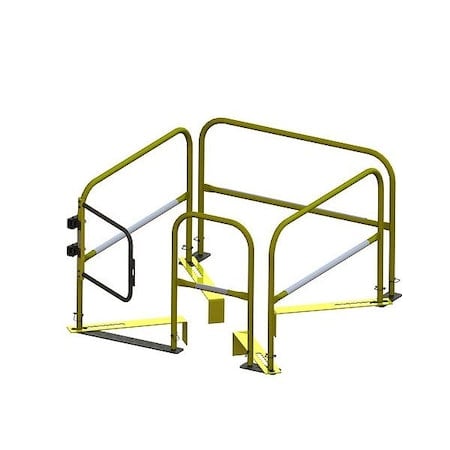 Manhole Guard Rail, Steel, 150 lb MPN:427-002-001