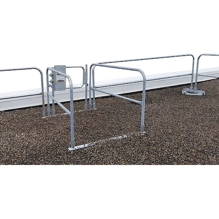 Guardrail, Gray, Overall 3-1/2 ft. H MPN:449-001-600