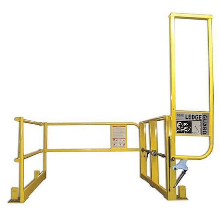 Industrial Mezzanine Safety Gate, Vertical Pivot, (431-001-001) MPN:431-001-001