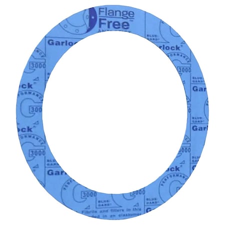 Ring Flange Gasket, Blue, 3/4 in Pipe Size MPN:3000RG-0300-062-0075