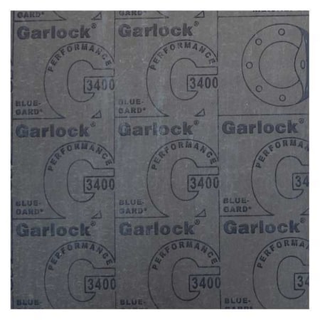 Gasket Sheet, Garlock 3400, 30 x 30 x1/32