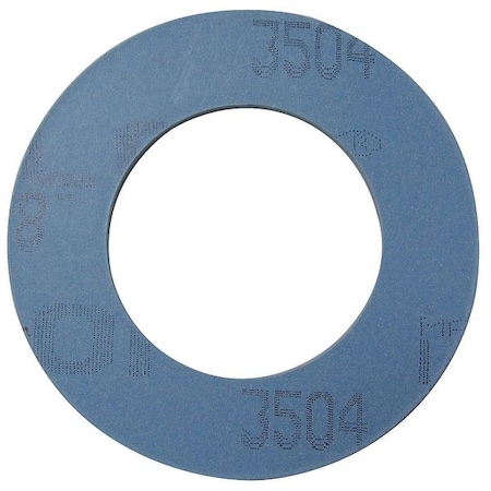 Flange Gasket, 6 in., 1/16 in., Blue, PTFE MPN:3504RG-0150-062-0600