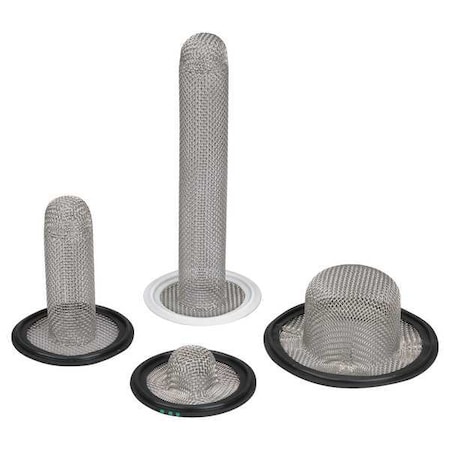 Sock Screen Gasket, 1-1/2 In, EPDM/SS MPN:SSG-E-L-150-16SS
