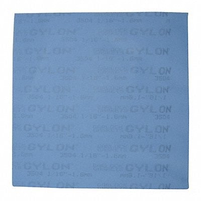 Gasket Sheet 15 x15 In PTFE w/Glass Blue MPN:3504-15062