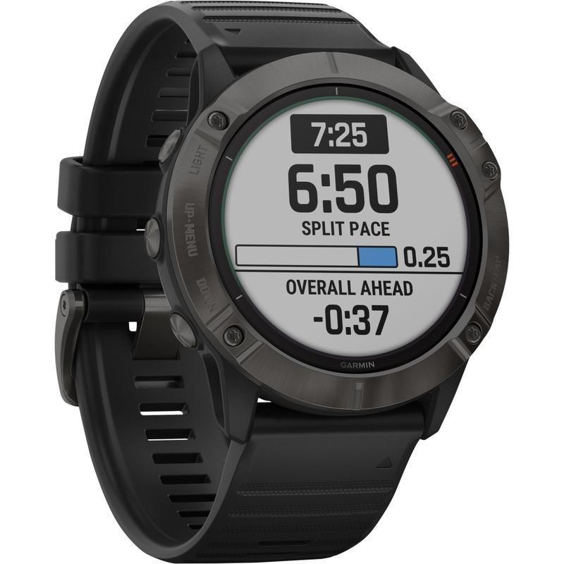 Garmin fenix 6X Solar GPS Watch, Gray/Black MPN:010-02157-20