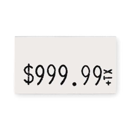 PricingLabelKit, White, 1/2inH, 7/8inW, PK3 MPN:90944