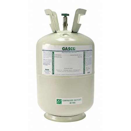 Calibration Gas, Air, Carbon Dioxide, Methane, 221 L, CGA 165 Connection, +/-5% Accuracy MPN:221L-301