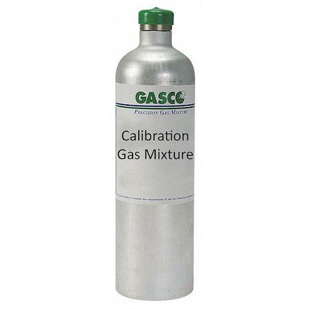 Calibration Gas, Nitrogen, Sulfur Dioxide, 34 L, C-10 Connection, +/-5% Accuracy MPN:X02NI99CA3400L1