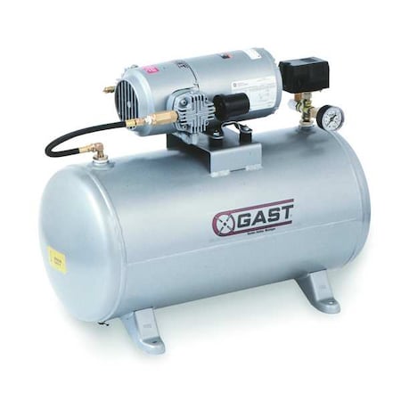 Electric Air Compressor, 0.33 hp, 1 Stage MPN:3HBB-69T-M300AX