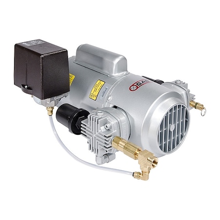 Piston Air Compressor, 1/2HP, 115/230V, 1Ph MPN:4LCB-246S-M450GX