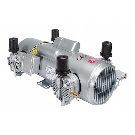 Piston Air Compressor, 2 hp, 3/8