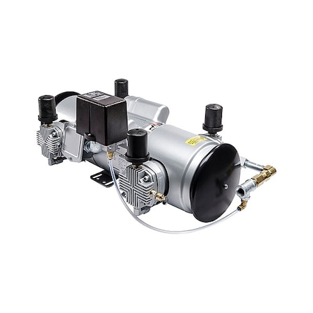 Piston Air Compressor Pump, 8L Series, Reciprocating, 2 hp, 10.5 cfm, 50 psi, Tankless MPN:8LDF-46S-M850X