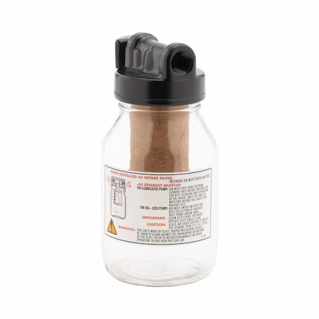 Muffler 32 Oz Glass 1/2Npt Sp Aa800D MPN:AA800D