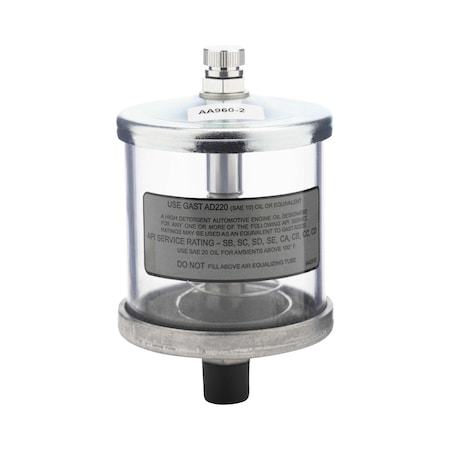 Oil Reservoir, External Design, for Gast AA960-2 MPN:AA960-2