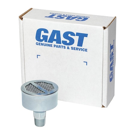 Muffler Assembly, 1/2 in NPT, For Gast 6AM/8AM/NL52 MPN:AC990