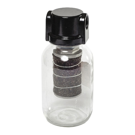 Air Filter/Muffler, 64 oz Glass Bowl, 1 in NPT, AD560 MPN:AD560